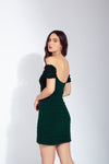 Bottle Green Layer Dress